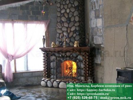 Декоративный Камин Из Камня Для Дома № 9 - Фото № 3 Декоративный Камин Из Камня Для Дома № 9 - Фото № 3