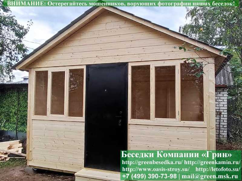 Закрытая Застекленная Беседка Для Дачи 4х4 - Фото № 8