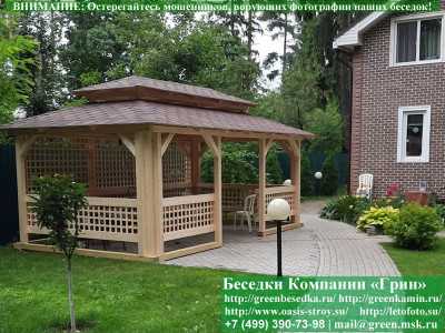 Беседка В Японском, Китайском Стиле Для Дачи 3х6 - Фото № 1 2