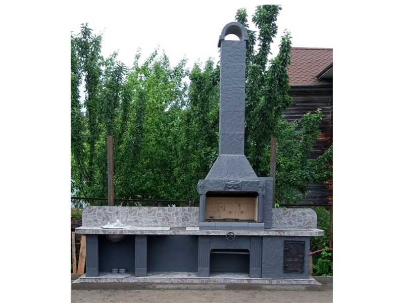 Печь-Барбекю С Грилем Для Беседки, Летней Кухни № 22 - Фото № 24
