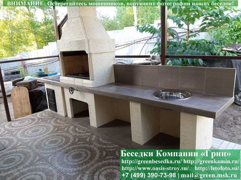 Печь-Барбекю С Грилем Для Беседки, Летней Кухни № 22 - Фото № 22
