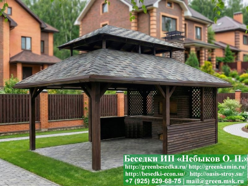 Мангал-Барбекю Из Кирпича Для Дачи, Дома № 2 - Фото № 5