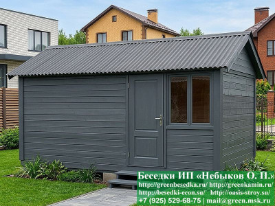 Деревянная Бытовка, Сарай Для Дачи, Дома 3х5 - Фото № 3 2