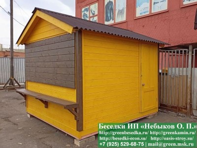 Ярмарочный домик 3х3 — доставка и монтаж по юго-востоку России 2